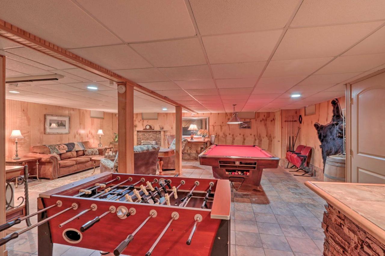 Poconos Home With Game Room Walk To Lake Harmony! Extérieur photo