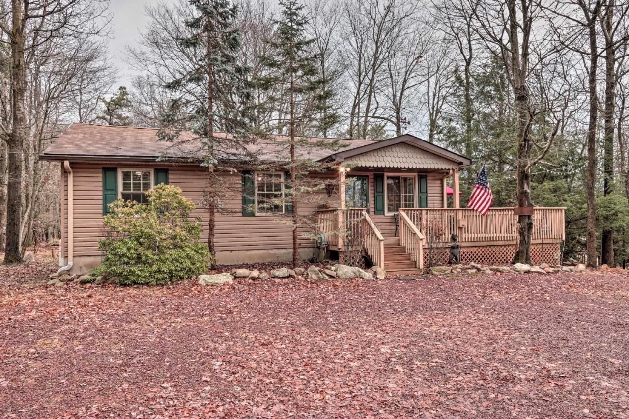 Poconos Home With Game Room Walk To Lake Harmony! Extérieur photo